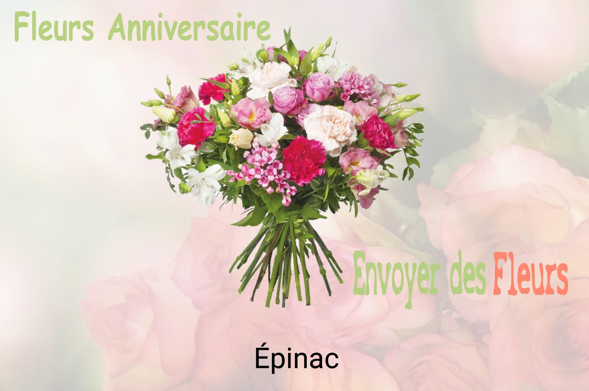Bouquet de fleurs d’anniversaire livré à Épinac